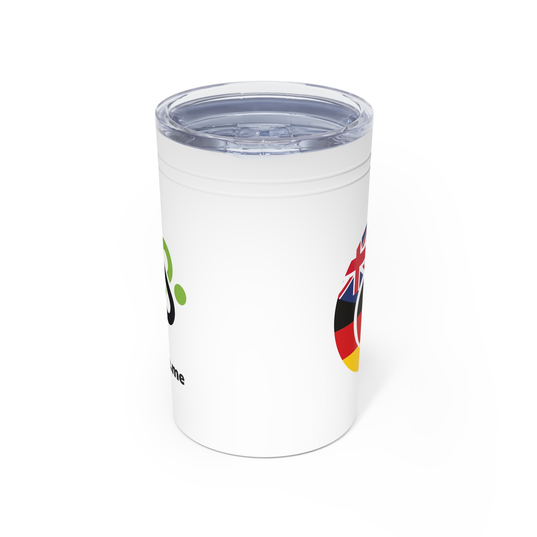 New Zealand-Germany Koru Flag Travel Cup - Image 2