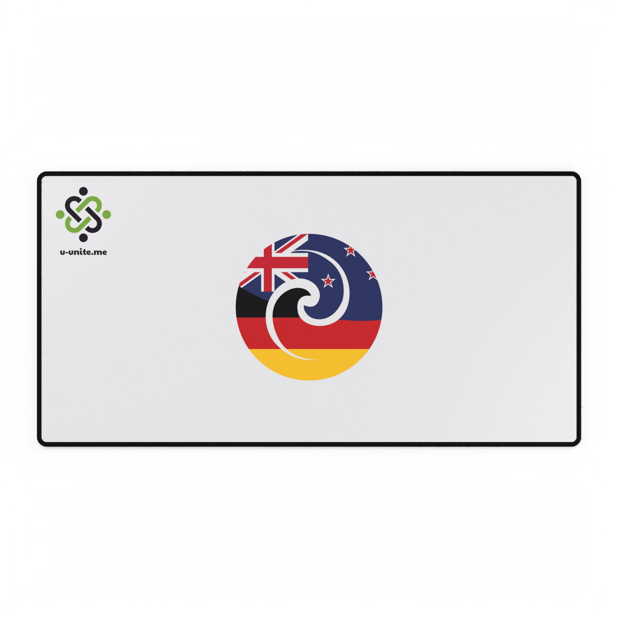 New Zealand-Germany Koru Flag Mouse Pad