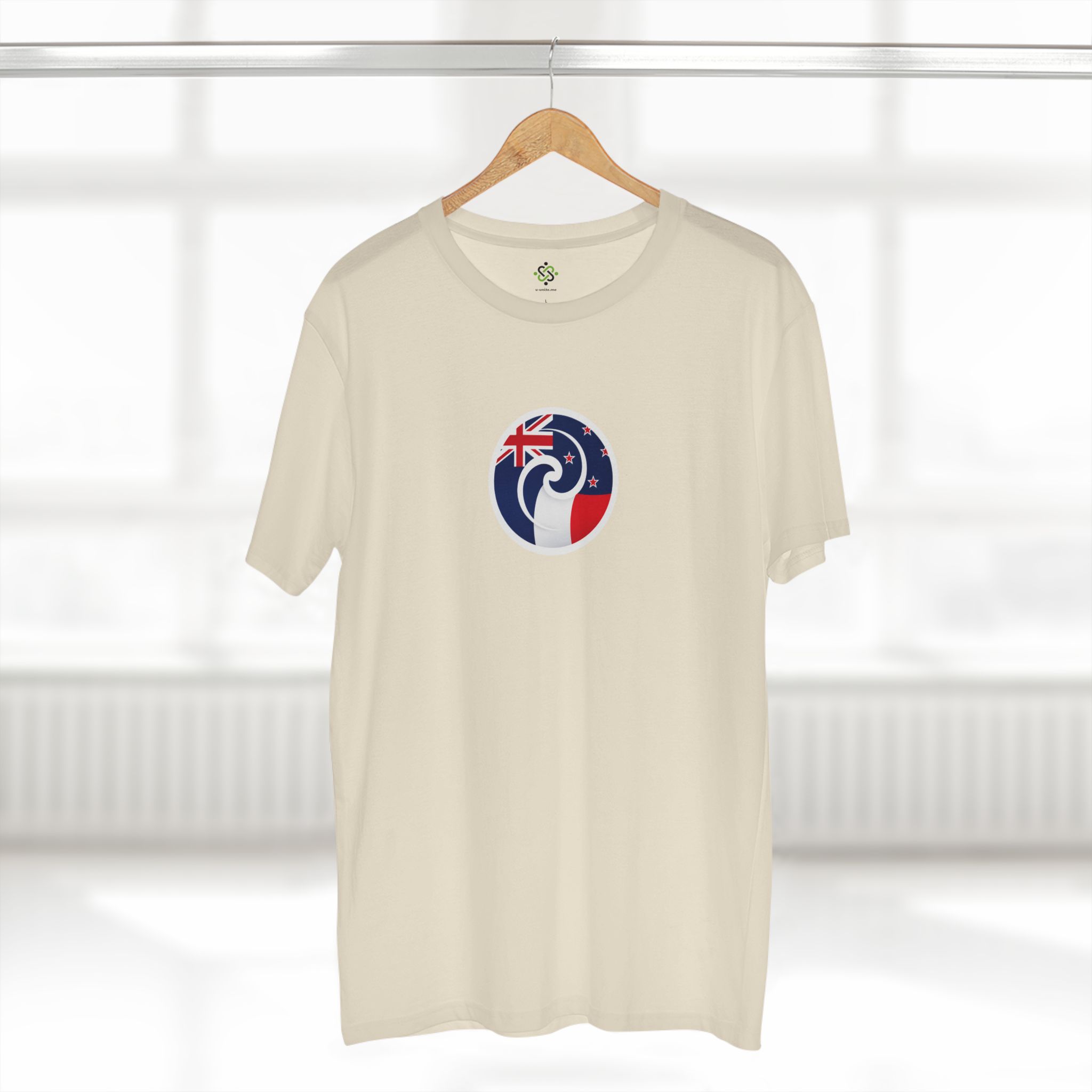 New Zealand-France Koru Flag T-Shirt - Image 16
