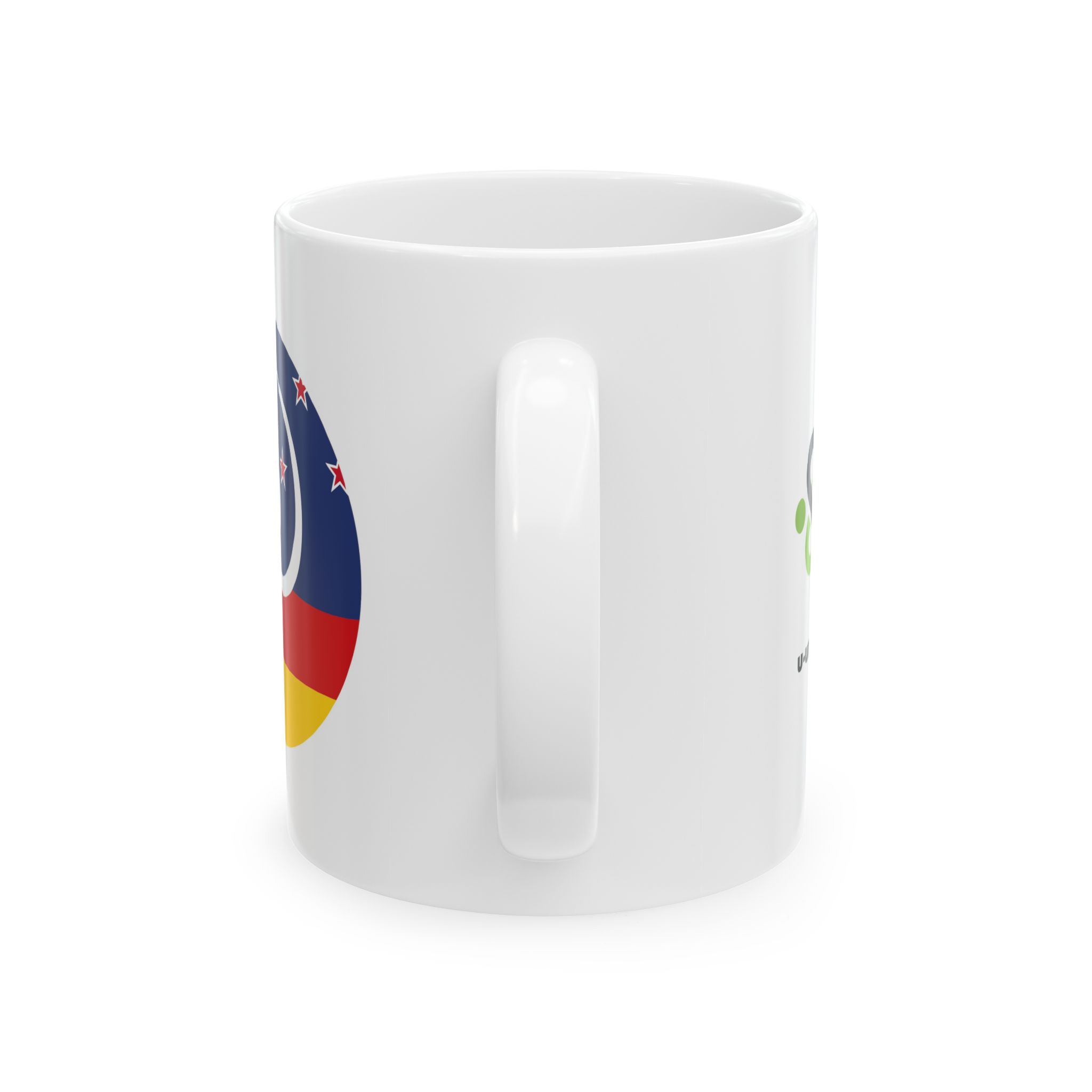 New Zealand-Germany Koru Flag Mug - Image 2