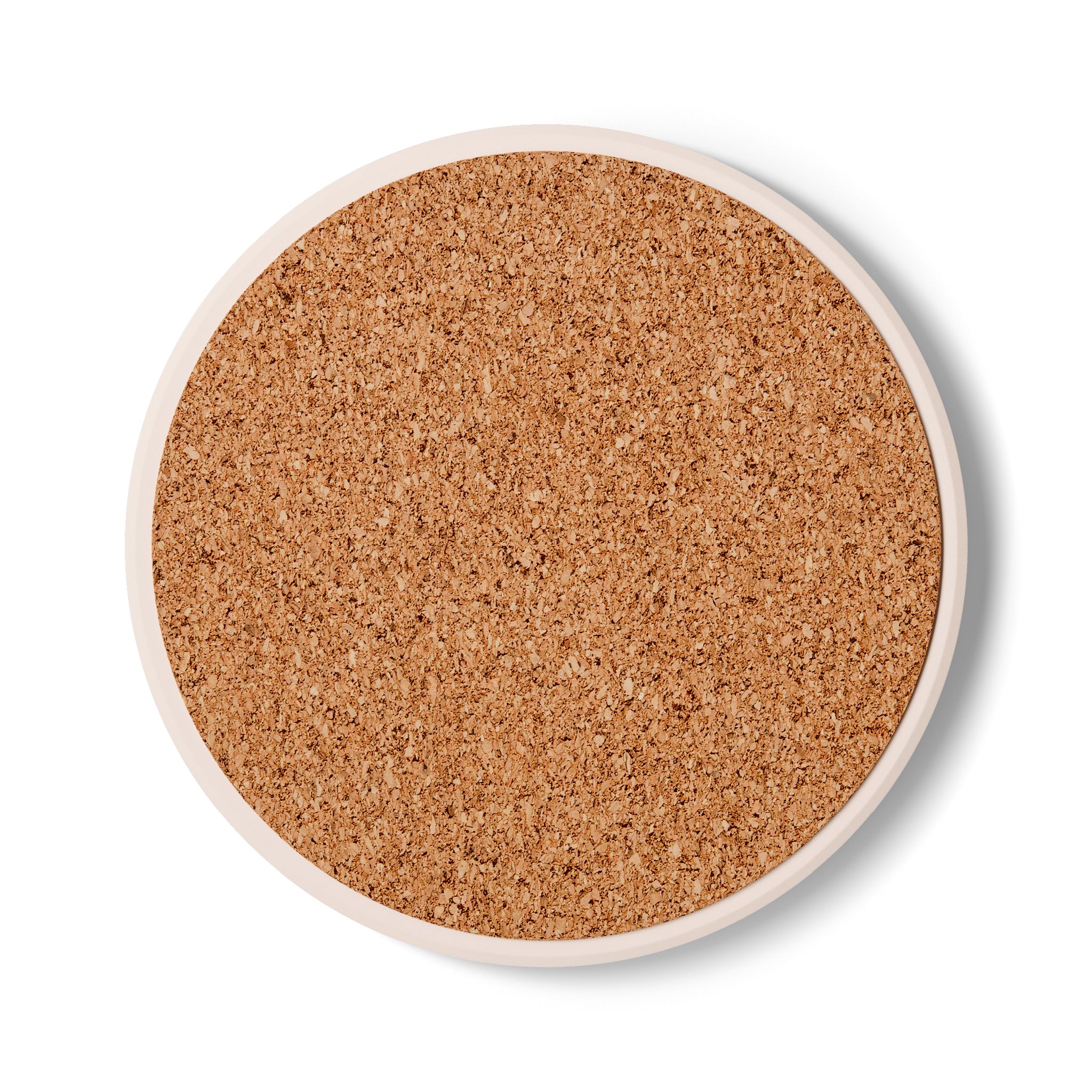 New Zealand-Germany Koru Flag Ceramic Coaster - Image 2