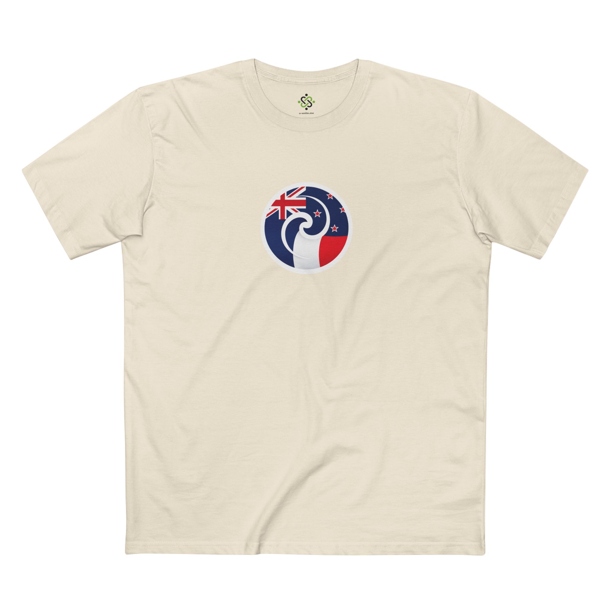 New Zealand-France Koru Flag T-Shirt - Image 13