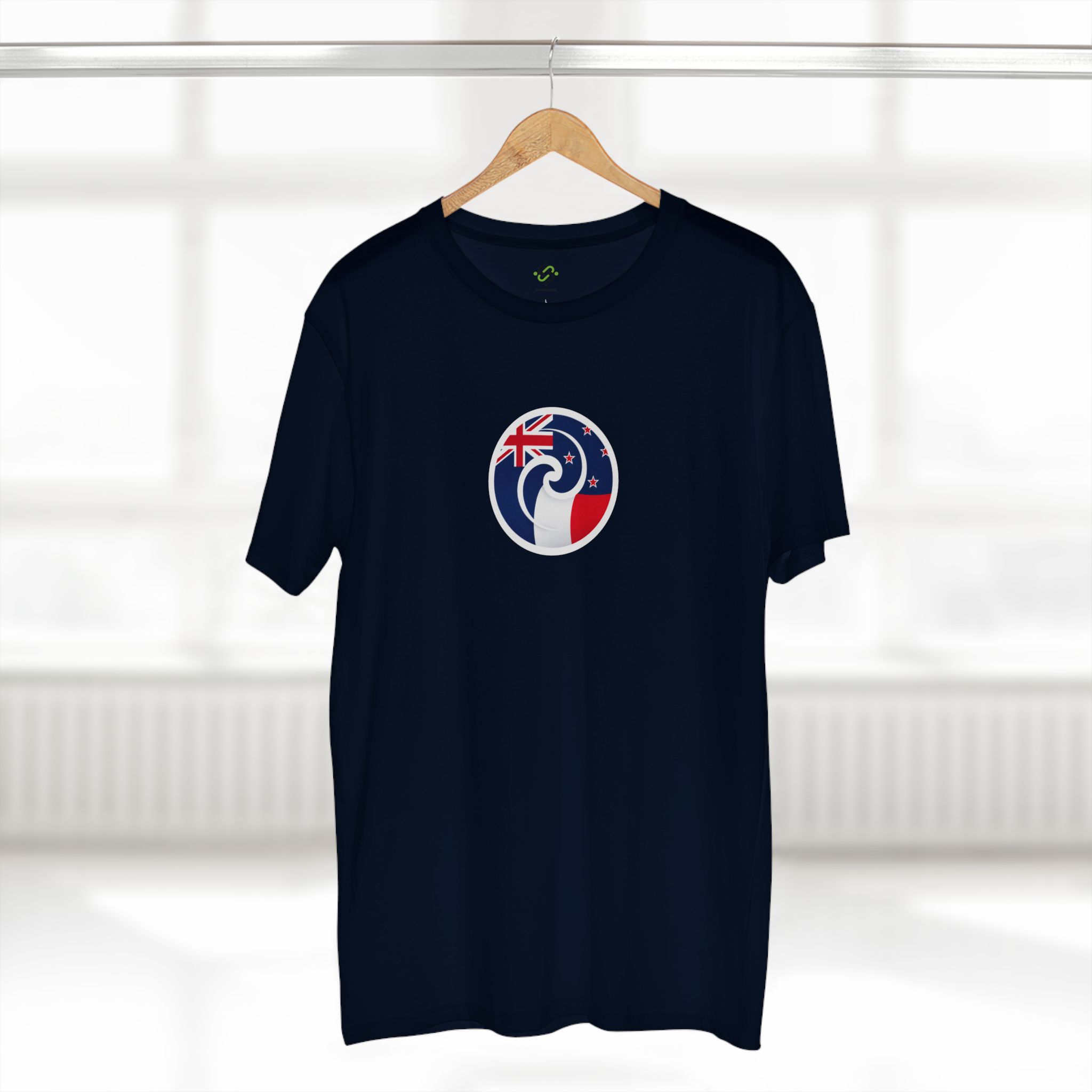 New Zealand-France Koru Flag T-Shirt - Image 20