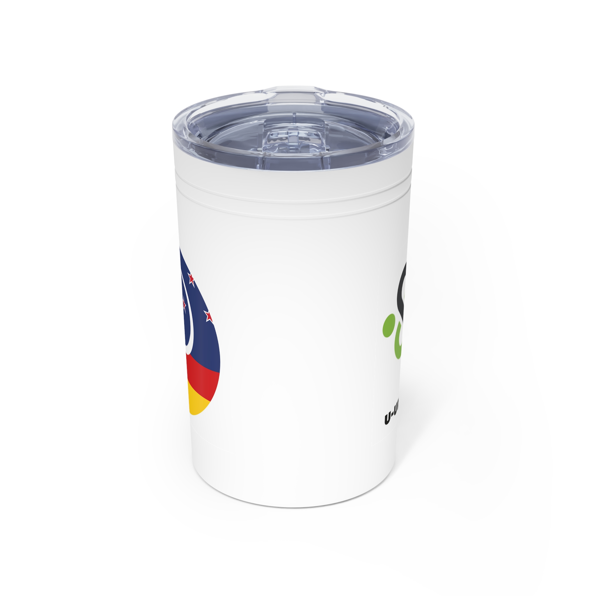 New Zealand-Germany Koru Flag Travel Cup